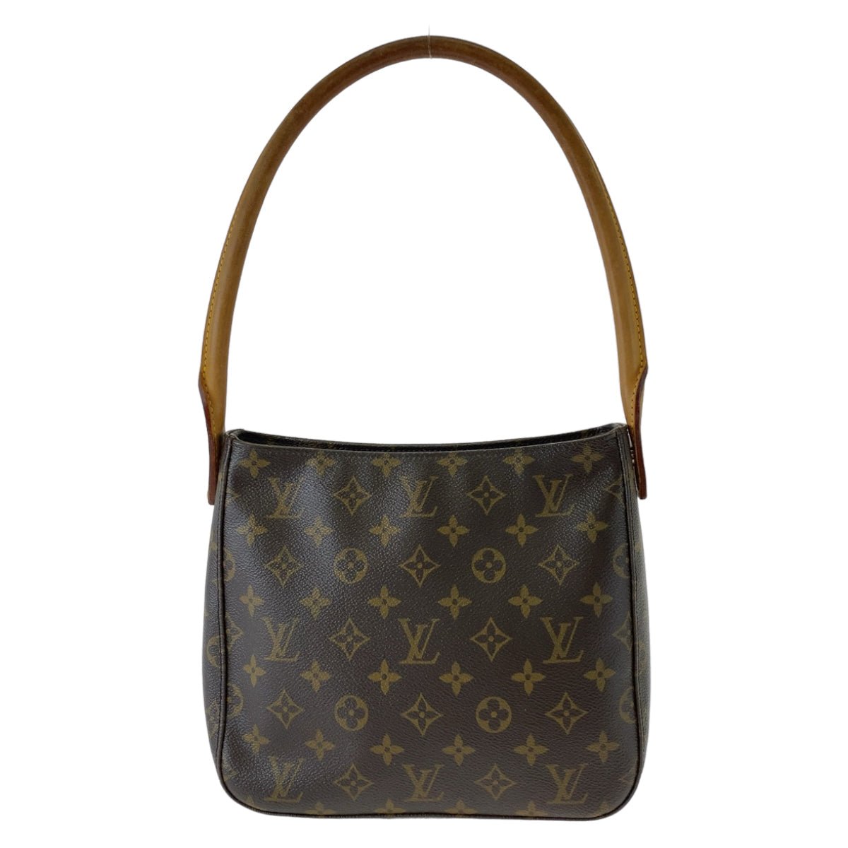 LOUIS VUITTON Shoulder Bag M51146 PVC Brown Gold Metal Shoulder Bag Monogram LoopingMM Women Used | AlmaBagz - Image 10