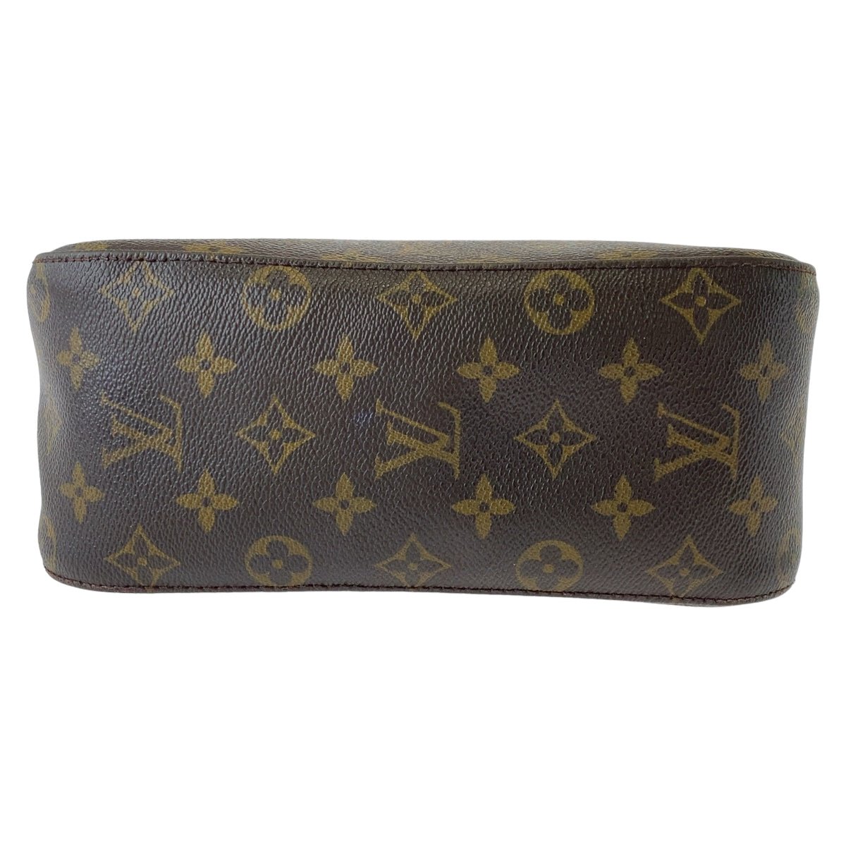 LOUIS VUITTON Shoulder Bag M51146 PVC Brown Gold Metal Shoulder Bag Monogram LoopingMM Women Used | AlmaBagz - Image 9