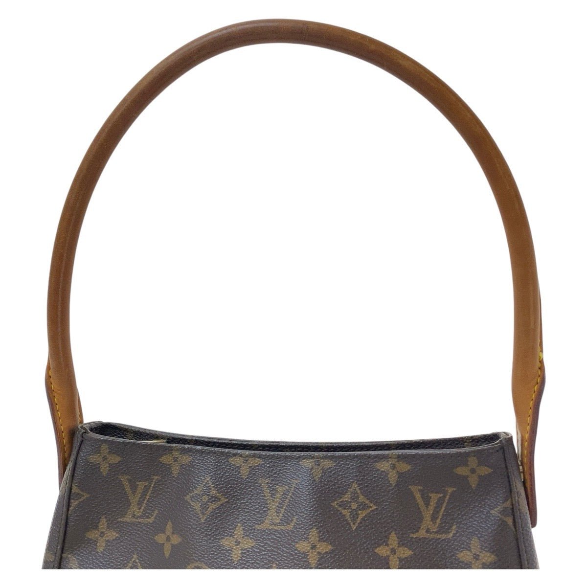 LOUIS VUITTON Shoulder Bag M51146 PVC, Leather Brown Gold Metal Shoulder Bag Monogram LoopingMM Women Used | AlmaBagz - Image 2
