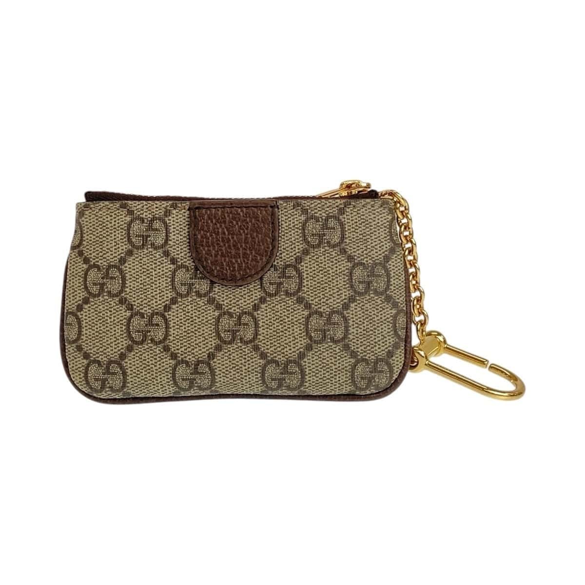 GUCCI Coin case 671722 GG Supreme Canvas multicolor Offidia Sherry Line | AlmaBagz