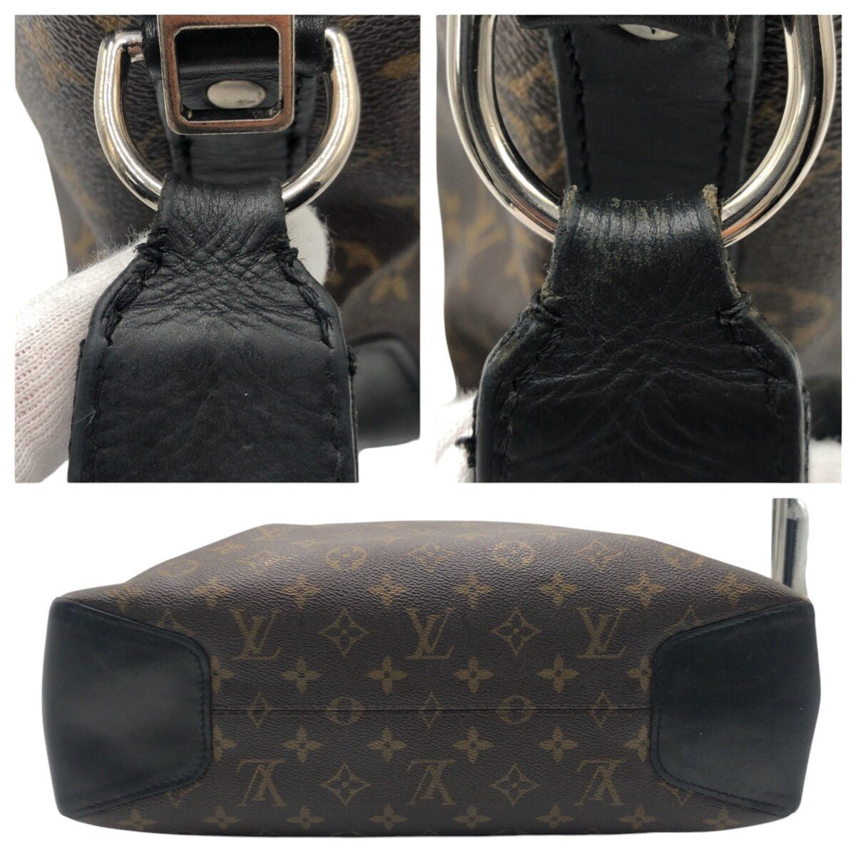 LOUIS VUITTON Shoulder Bag M40387 PVC Brown Shoulder Bag Messenger Bag Unisex Monigram Makassar Torres mens Used | AlmaBagz - Image 8