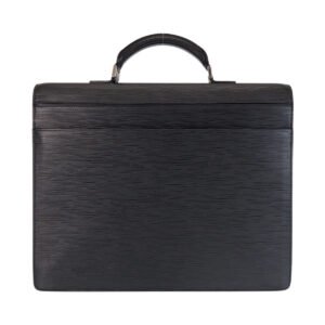 LOUIS VUITTON Business bag M54532 Epi Leather Noir Black SilverMetal Business bag briefcase Epi Robusto mens Used | AlmaBagz