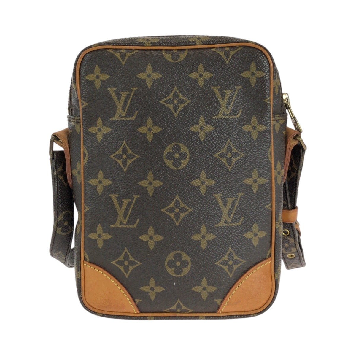 LOUIS VUITTON Shoulder Bag M45236 PVC, Leather Brown Gold Metal Shoulder Bag pochette Monogram Amazone Women Used | AlmaBagz