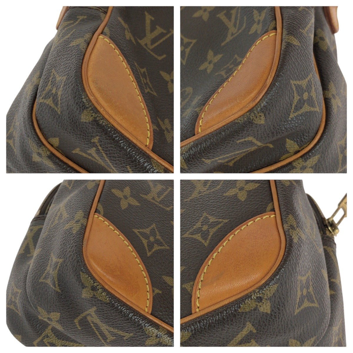 LOUIS VUITTON Shoulder Bag M45236 PVC, Leather Brown Gold Metal Shoulder Bag pochette Monogram Amazone Women Used | AlmaBagz - Image 2