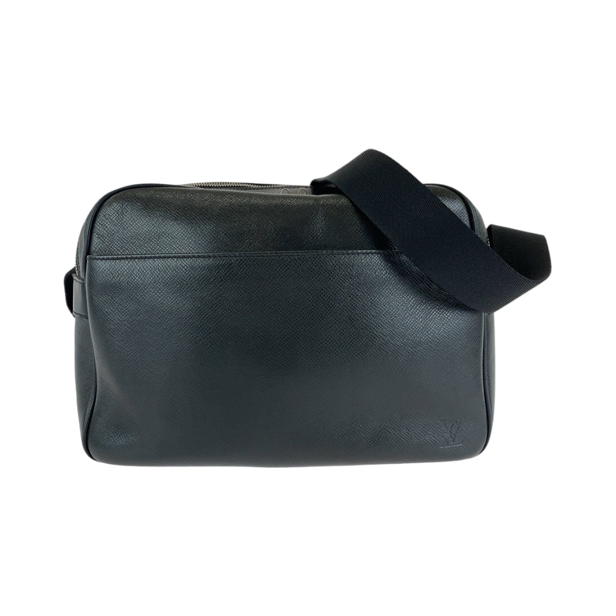 LOUIS VUITTON Shoulder Bag M30152 Taiga Ardoise Black SilverMetal Shoulder Bag Crossbody Taiga reporter mens Used | AlmaBagz - Image 10