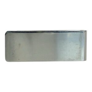 LOUIS VUITTON Money clip M65041 Stainless Steel Silver Bill Clip Champs Elysées | AlmaBagz