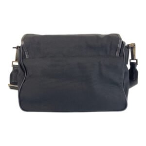 GUCCI Shoulder Bag 28562 Nylon, Leather Black SilverMetal Crossbody Shoulder Bag Messenger Bag Women Used | AlmaBagz