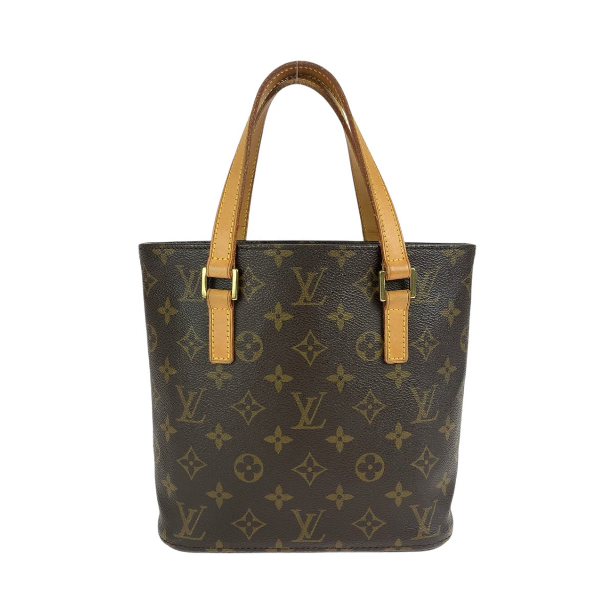 LOUIS VUITTON Handbag M51172 PVC Brown Gold Metal Handbag Tote Bag Monogram VavinPM Women Used | AlmaBagz