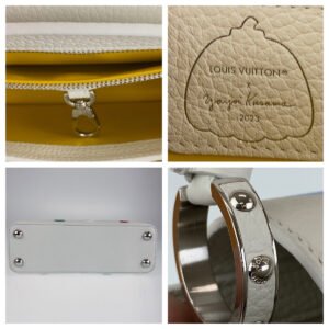 LOUIS VUITTON Handbag M21637 leather multicolor LVxYK Capucines BB Yayoi Kusama Painted Dot | AlmaBagz