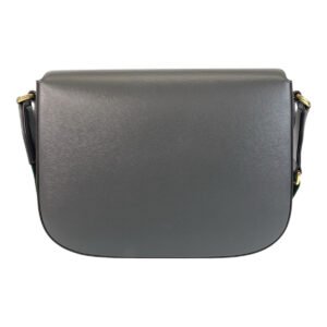 GUCCI Shoulder Bag 700457 leather Grey GoldMetal Crossbody Shoulder Bag Pochette Sherry line horsebit mens Used | AlmaBagz