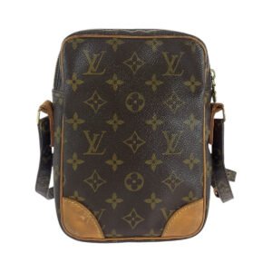 LOUIS VUITTON Shoulder Bag M45266 PVC, Leather Brown Gold Metal Crossbody Shoulder Bag Messenger Bag Monogram Dunouve Women Used | AlmaBagz