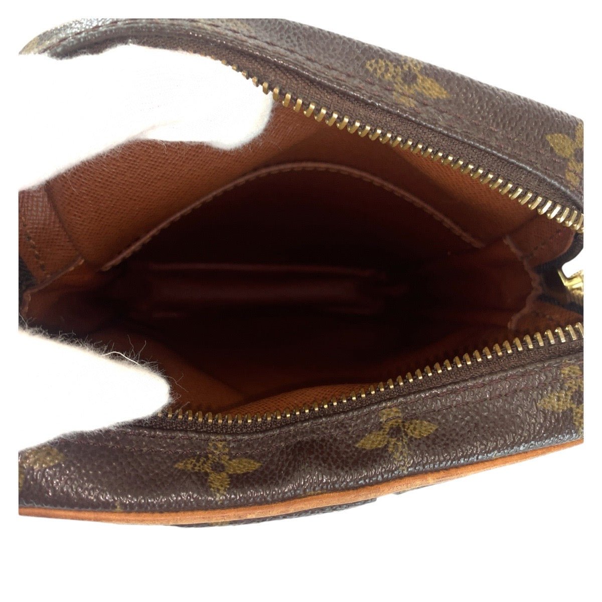 LOUIS VUITTON Shoulder Bag M45266 PVC, Leather Brown Gold Metal Crossbody Shoulder Bag Messenger Bag Monogram Dunouve Women Used | AlmaBagz - Image 2