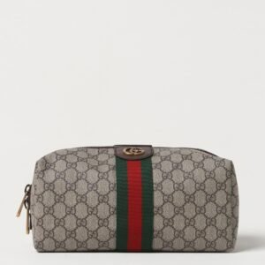 Gucci Cosmetic Case Men Beige Men | AlmaBagz