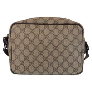 GUCCI Shoulder Bag 114291 GG Supreme canvas, leather Brown Crossbody Shoulder Bag Women Used | AlmaBagz