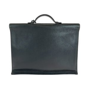 HERMES Business bag Ardenne Black GoldMetal Business bag briefcase Sac Adepeche 38 mens Used | AlmaBagz