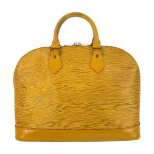 LOUIS VUITTON Handbag M52149 Epi Leather Tassili Yellow GoldMetal Epi Alma | AlmaBagz
