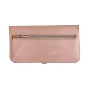HERMES Long Wallet Purse Vaux Swift Pink Rose Sakura Long Wallet Purse Dogon Long Women Used | AlmaBagz