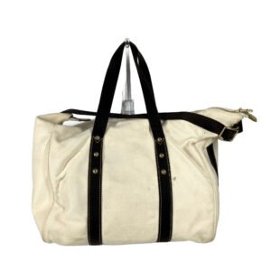LOUIS VUITTON Boston Duffel bag M40030 canvas white Antigua suck weekend | AlmaBagz