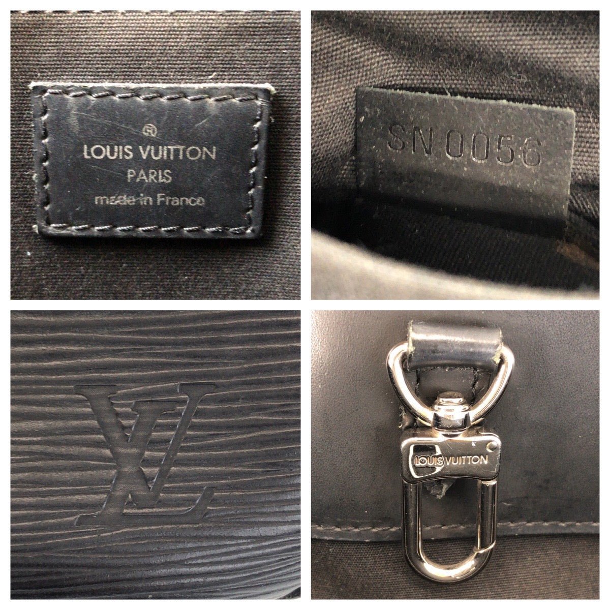 LOUIS VUITTON Shoulder Bag M59252 leather black Epi Passy GM | AlmaBagz - Image 6