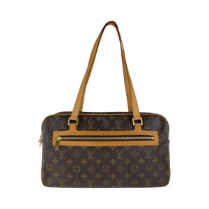 LOUIS VUITTON Shoulder Bag M51181 PVC, Leather Brown Gold Metal Shoulder Bag Monogram Cite GM Women Used | AlmaBagz