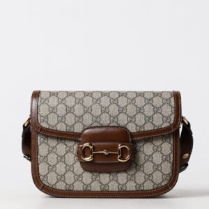 Gucci Shoulder Bag Woman Beige Woman | AlmaBagz