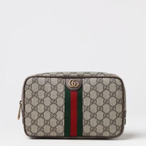 Gucci Cosmetic Case Men Beige Men | AlmaBagz
