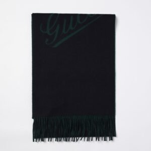 Gucci Scarf Men Navy Men | AlmaBagz