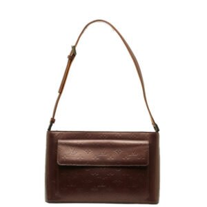Louis Vuitton Monogram Mat M55126 Shoulder Bag Leather Violet Paraply  Paraply | AlmaBagz