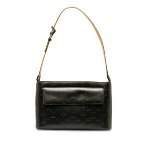 Louis Vuitton Monogram Matte Alston Shoulder Bag M55122 Noir Black Leather | AlmaBagz