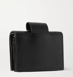 Gucci GG Small Coin Leather Chain Wallet Black | AlmaBagz