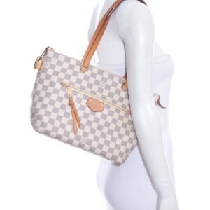 Louis Vuitton 2020 "Lena" Damier Azur HandBag | AlmaBagz