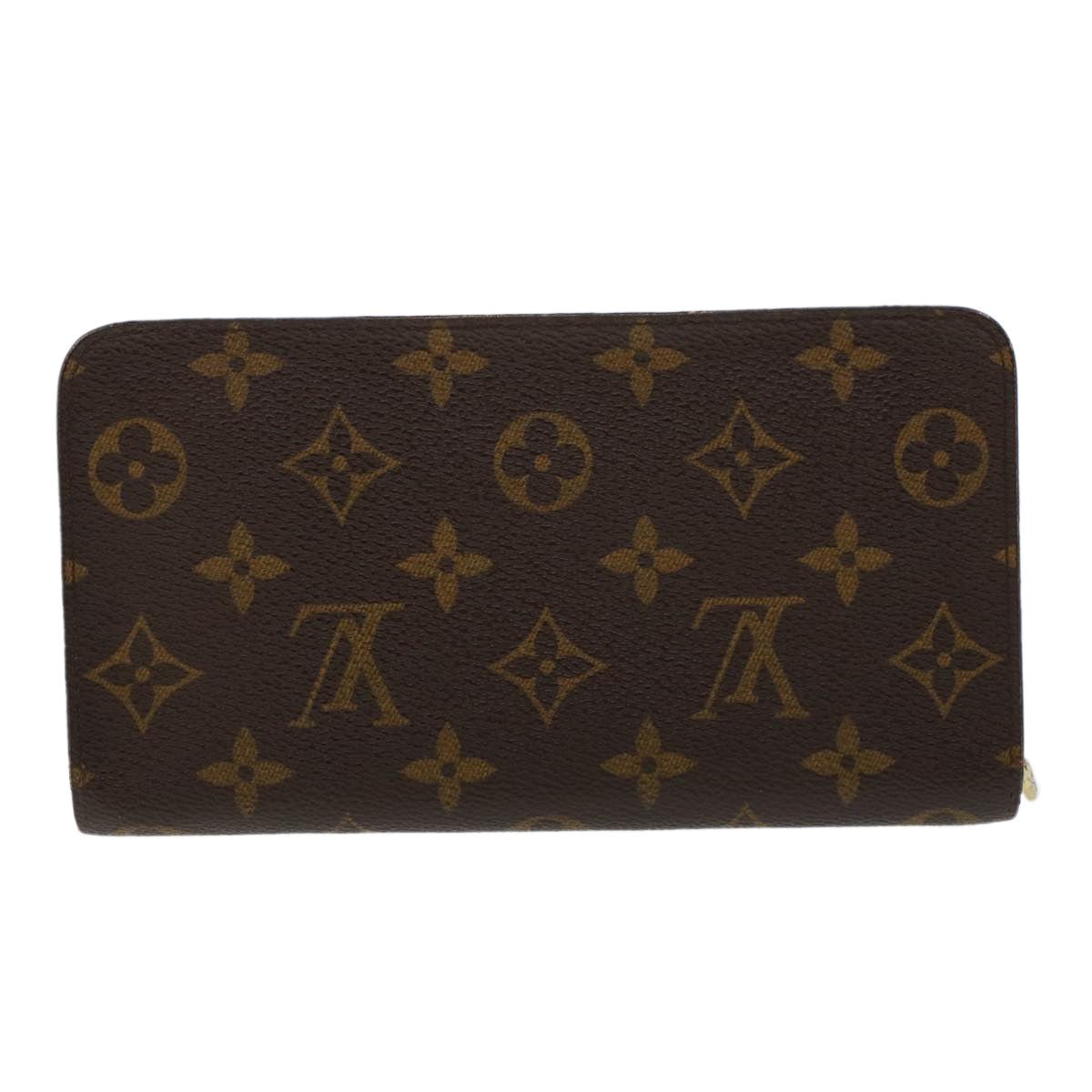 LOUIS VUITTON Monogram Porte Monnaie Zip Long Wallet M61727 LV 43353 | AlmaBagz