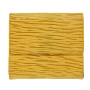 LOUIS VUITTON Epi Porte Monnaie Bier Cartes Crdit Wallet Yellow M63489 LV 43579 | AlmaBagz