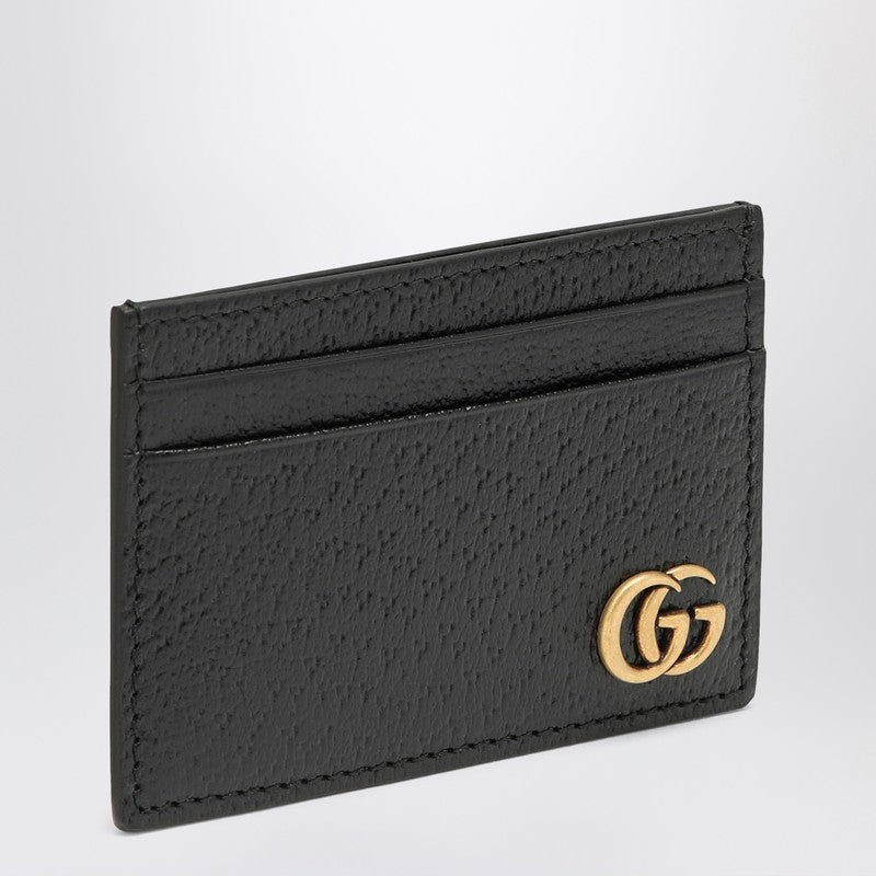 Gucci Gg Marmont Black Leather Money Clip Men | AlmaBagz