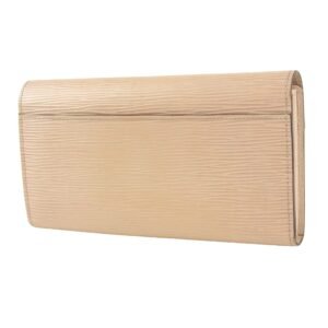 Louis Vuitton cream Leather Sarah wallet accessories | AlmaBagz