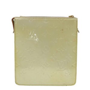 Louis Vuitton Monogram Vernis Motto Accessory Pouch Gris M91030 LV Auth 43821 | AlmaBagz