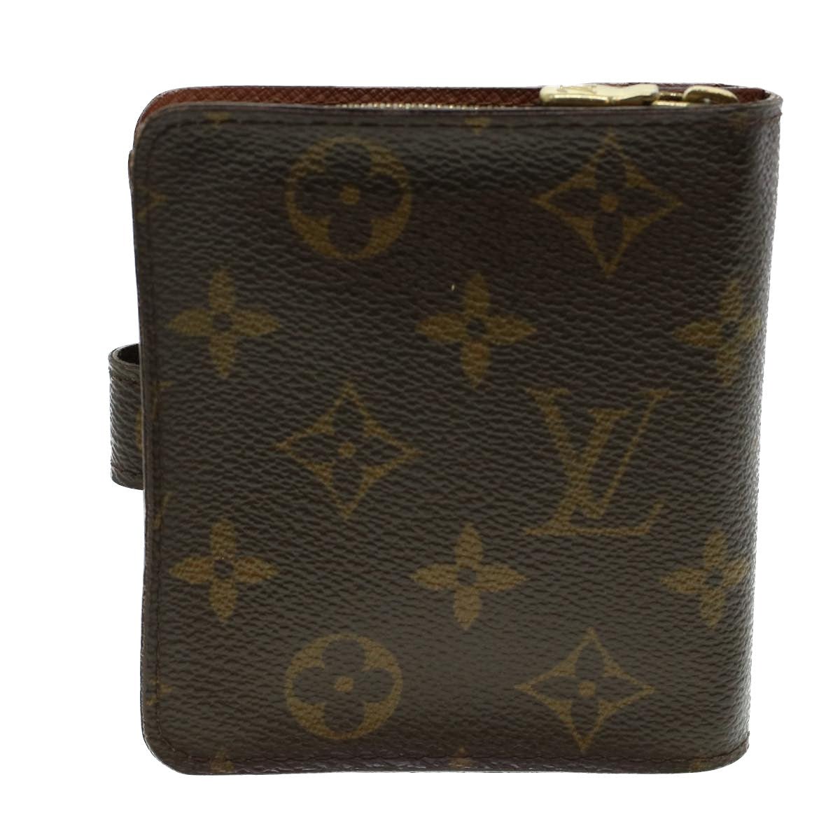 LOUIS VUITTON Monogram Compact Zip Wallet M61667 LV 43836 | AlmaBagz