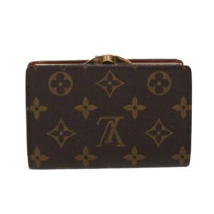 LOUIS VUITTON Monogram Porte Monnaie Billets Viennois Wallet M61663 Auth 44082 | AlmaBagz