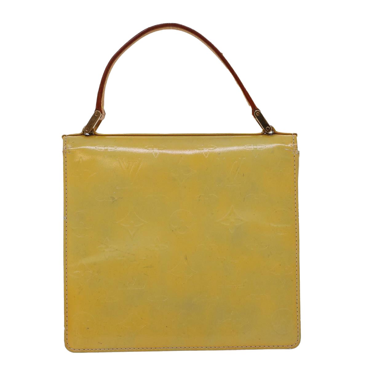 Louis Vuitton Monogram Vernis Spring street Hand Bag Gris M91029 LV Auth 44121 | AlmaBagz