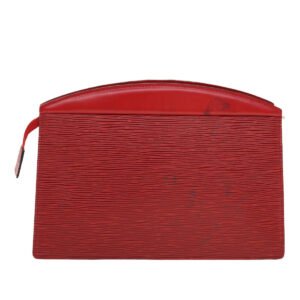 LOUIS VUITTON Epi Trousse Crete Clutch Bag Red M48407 LV  44301 | AlmaBagz