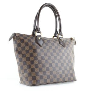 Louis Vuitton Brown Canvas Saleya handbag bag | AlmaBagz