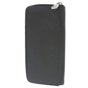 Louis Vuitton Black Leather Zippy Wallet Vertical wallet accessories | AlmaBagz