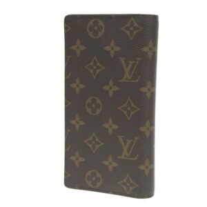 Louis Vuitton Brown Canvas Portefeuille Brazza wallet accessories | AlmaBagz