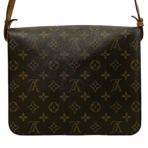 Louis Vuitton Brown Canvas Cartouchiere shopper bag | AlmaBagz