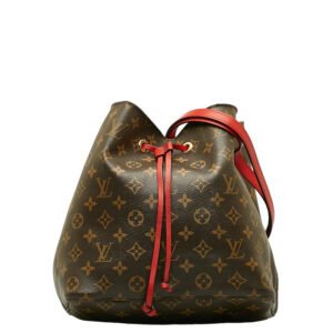 Louis Vuitton Monogram M44021 PVC/Ledger Shoulder Bag Cocklic Red Brown | AlmaBagz