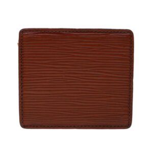 LOUIS VUITTON Epi Porte Monnaie Boite Coin Purse Brown M63693 LV  45012 | AlmaBagz