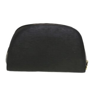 LOUIS VUITTON Epi Dauphine GM Pouch Black M48432 LV  45072 | AlmaBagz