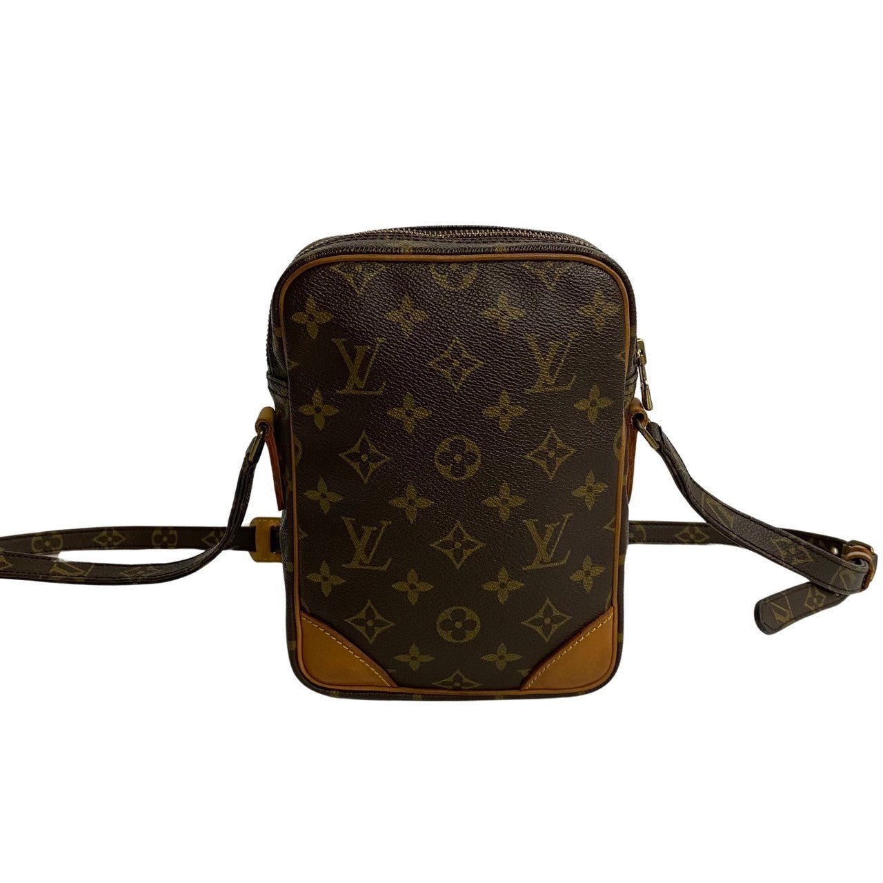 LOUIS VUITTON Shoulder Bag leather Brown Monogram Amazone | AlmaBagz - Image 3