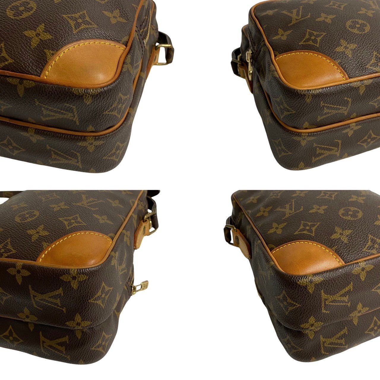 LOUIS VUITTON Shoulder Bag leather Brown Monogram Amazone | AlmaBagz - Image 6