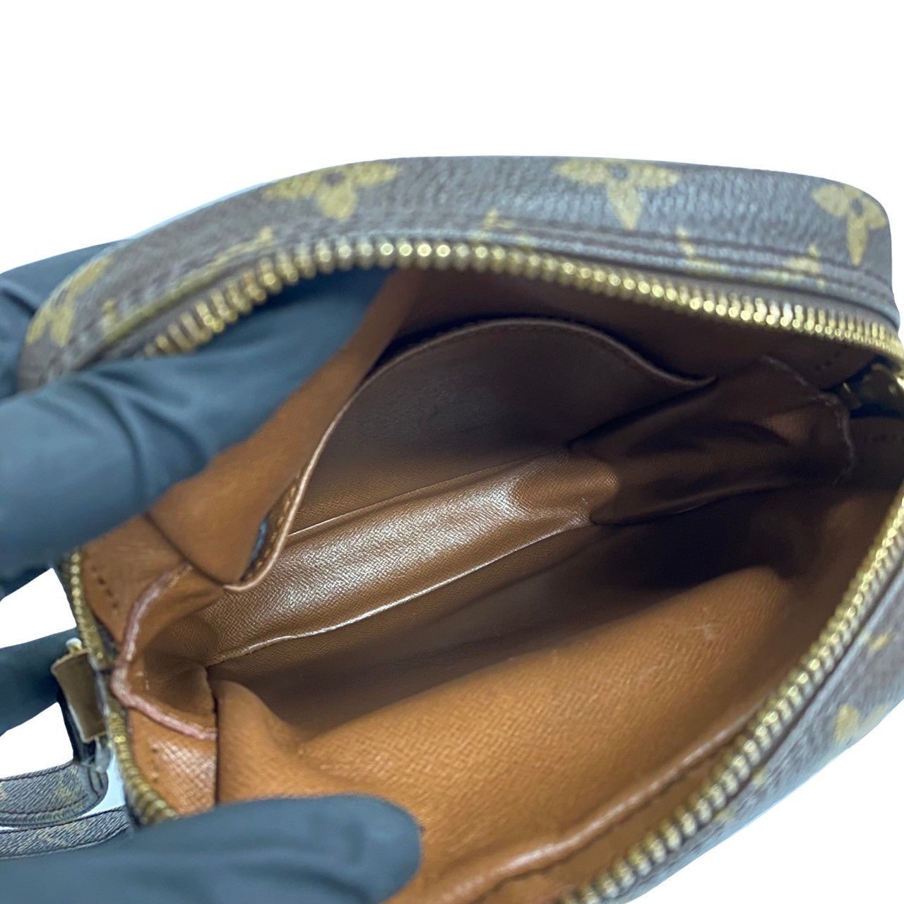 LOUIS VUITTON Shoulder Bag leather Brown Monogram Amazone | AlmaBagz - Image 7